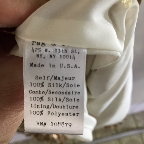 Gold sequins / Rag&Bone top - Picture 10 of 17